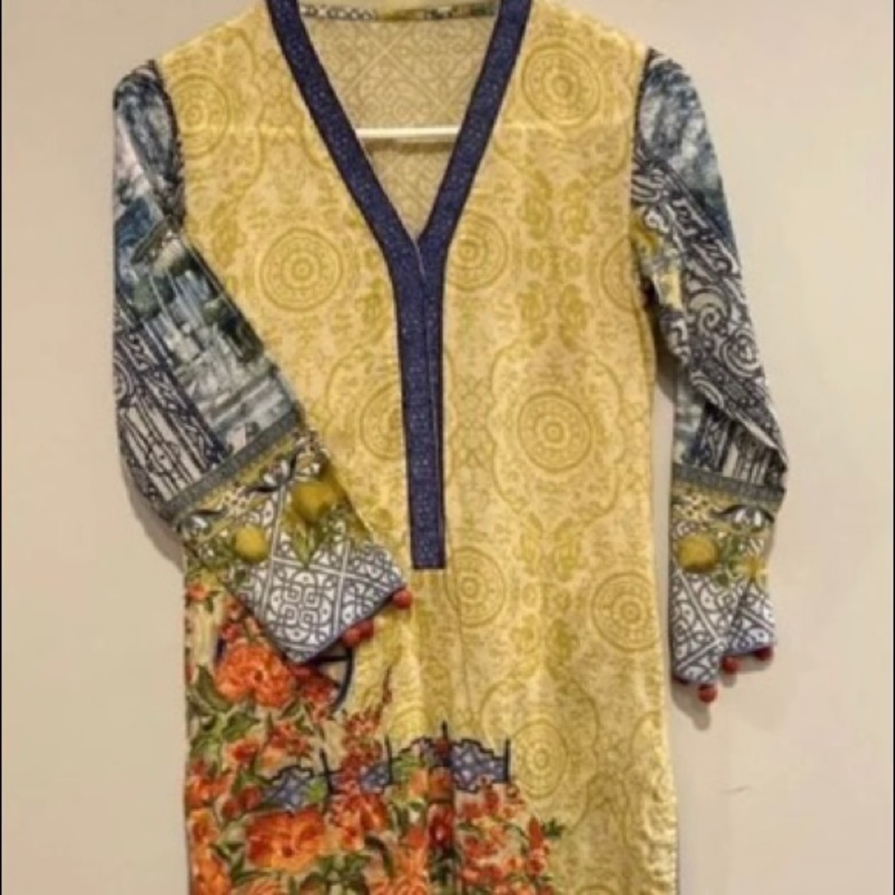 Pakistani Indian three piece Lawn Suit
